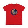 MOON AND STARS Women's Midweight Cotton Tee T-Shirt Printify   