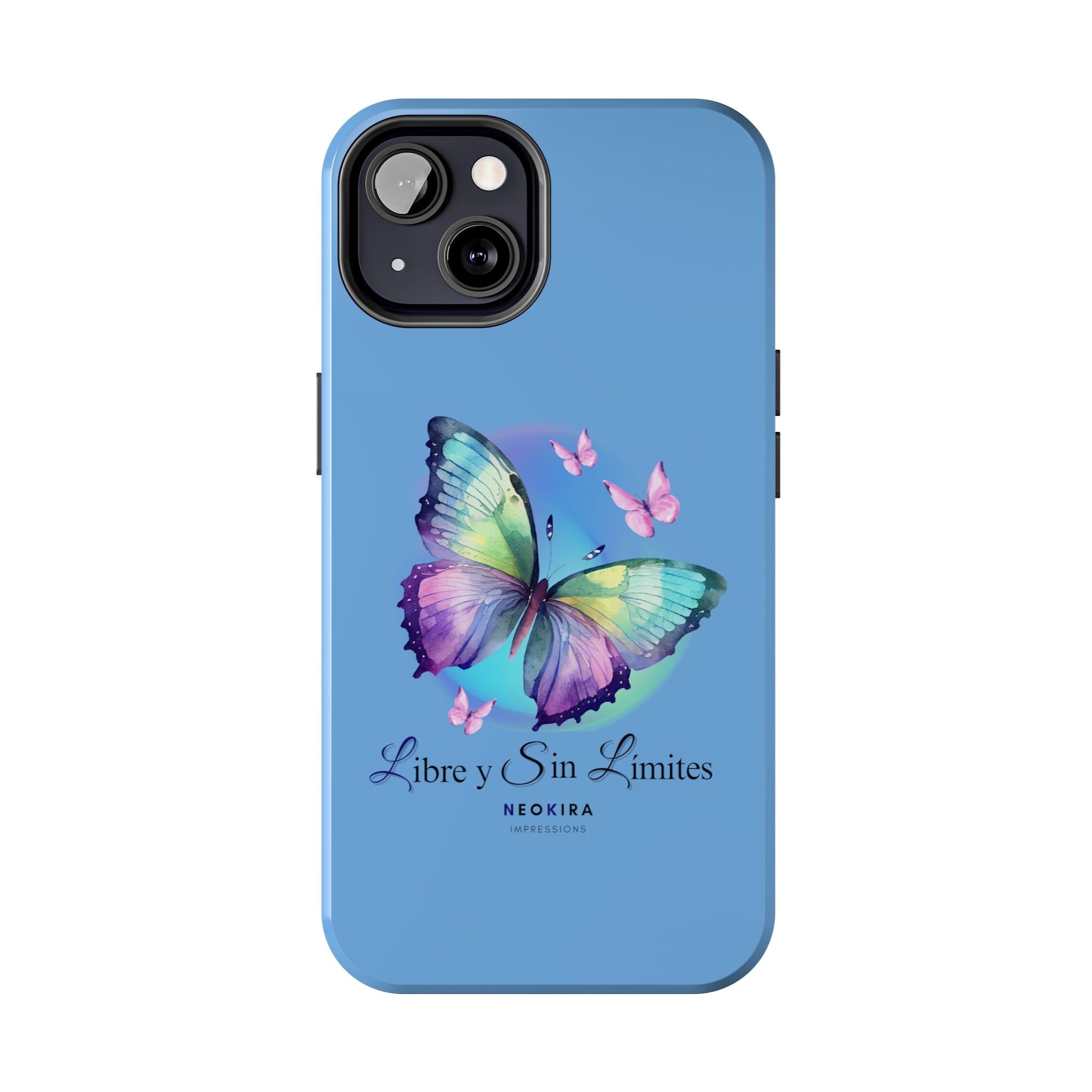 LIBRE Y SIN LIMITES (BLUE) Tough Phone Cases Phone Case Printify   