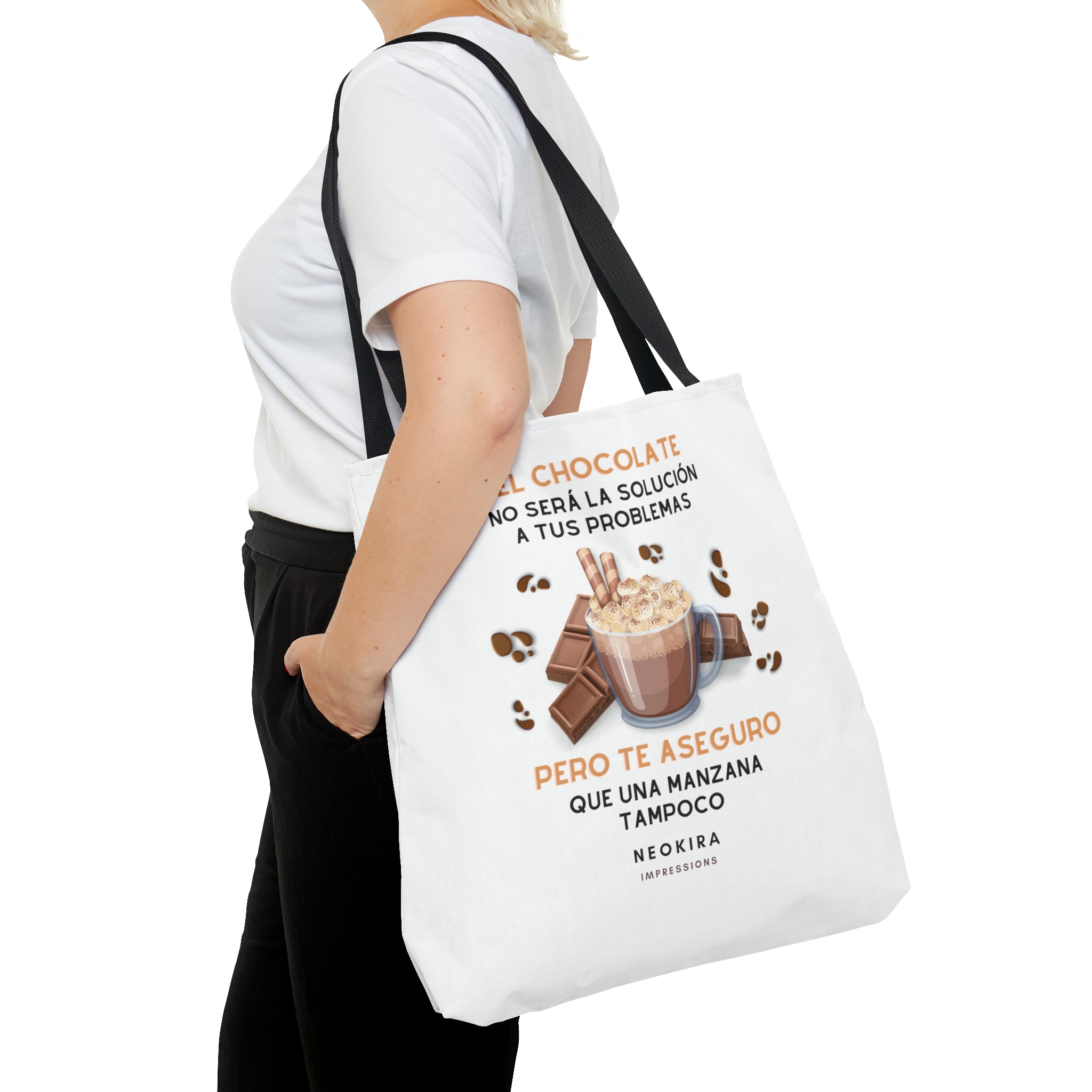 EL CHOCOLATE Tote Bag Tote Bag Printify   