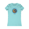 MOON AND STARS Women's Favorite Tee T-Shirt Printify 2XL Seafoam Blue 