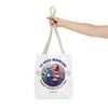 YO SERIA BORINCANA AUNQUE... Tote Bag Tote Bag Printify   