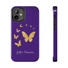 GOLDEN BUTTERFLIES Tough Phone Cases Phone Case Printify   