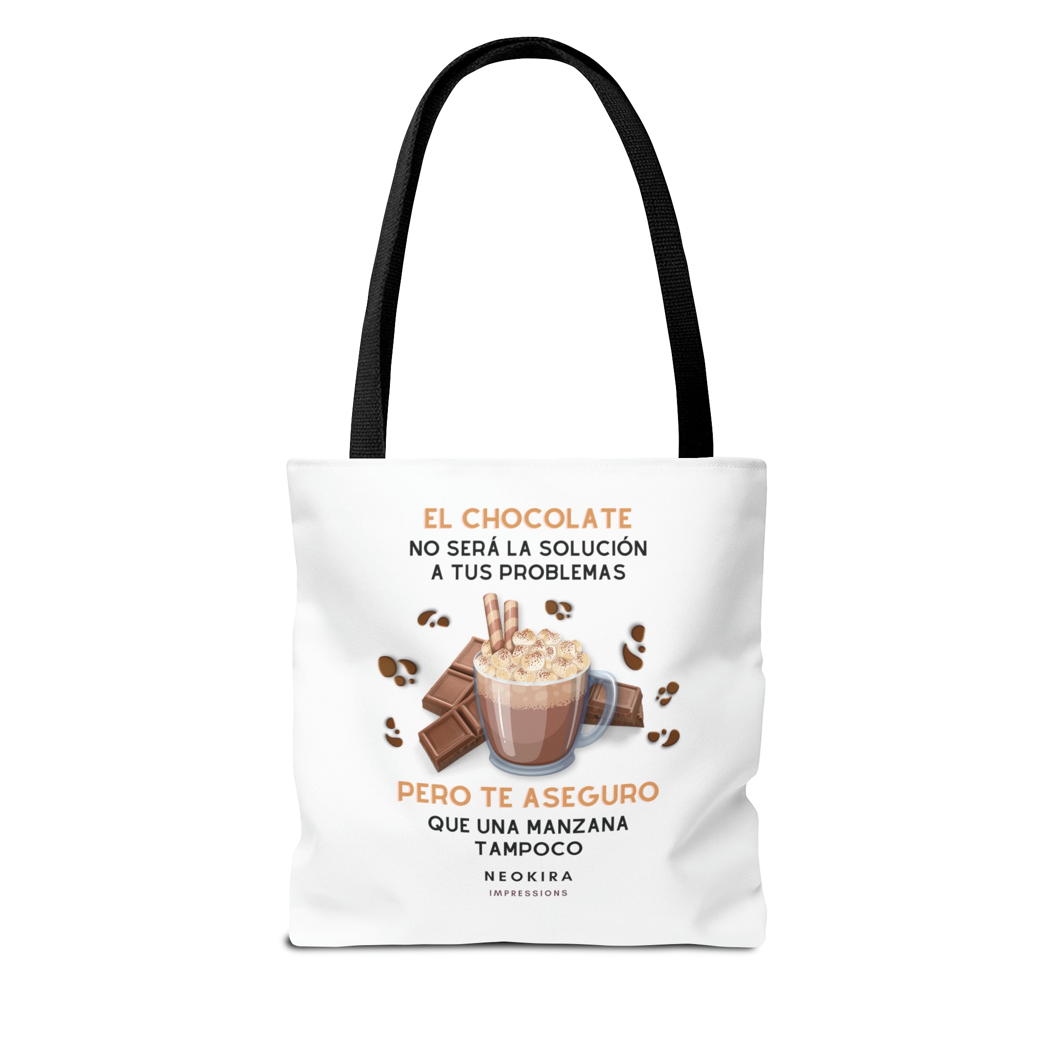 EL CHOCOLATE Tote Bag Tote Bag Printify   