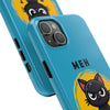 MEH (BLUE) Tough Phone Cases Phone Case Printify   