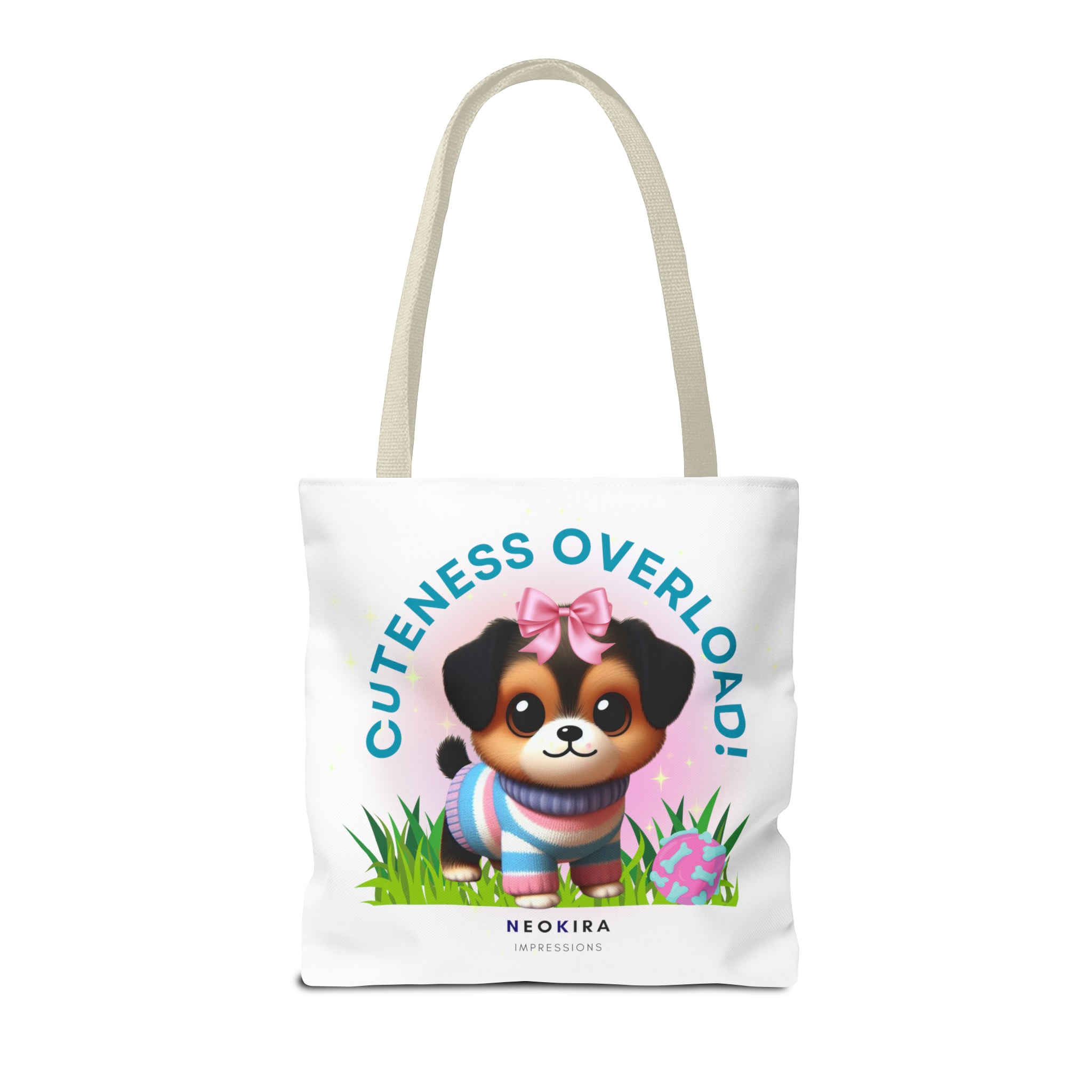 ADORABLE Tote Bag Tote Bag Printify   