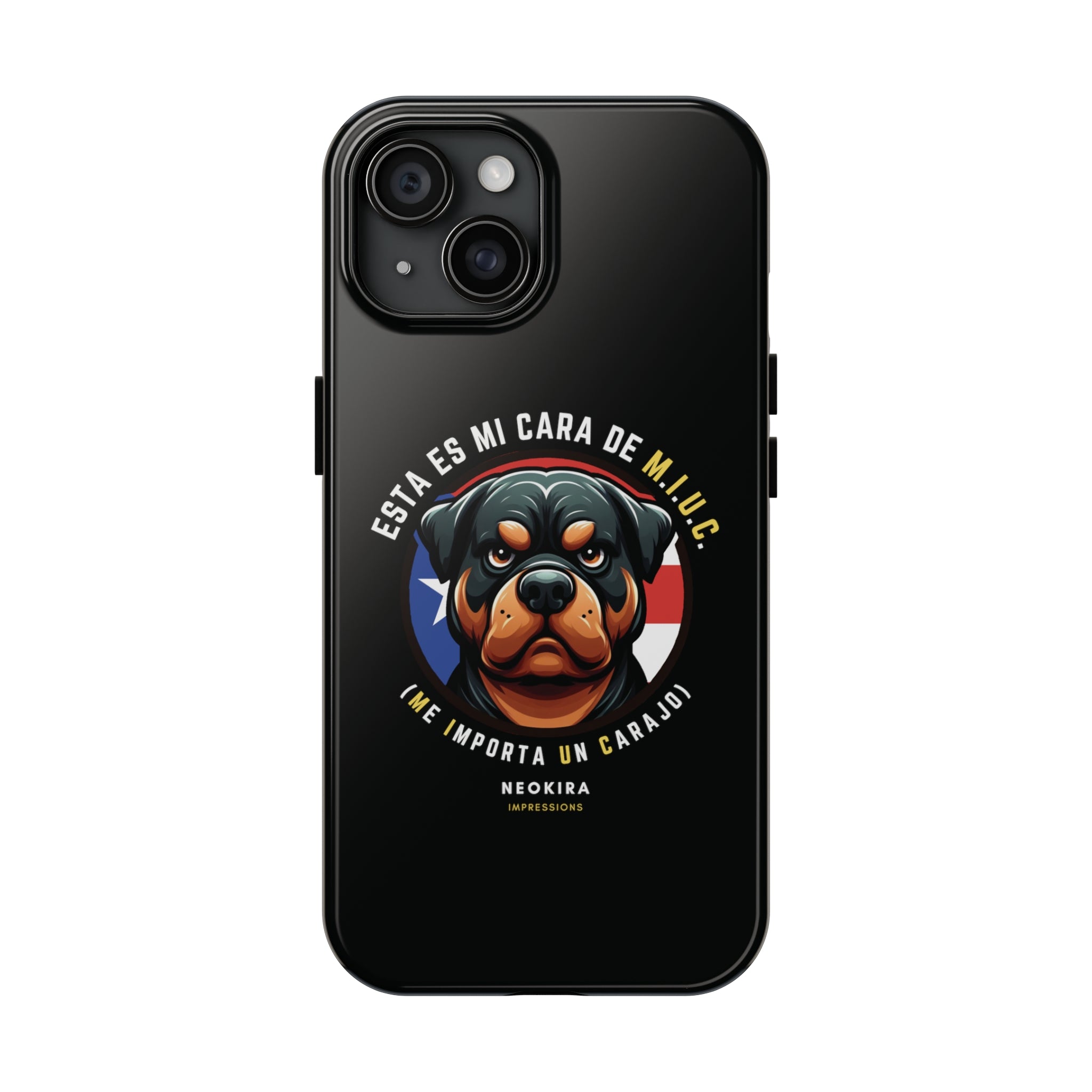 M.I.U.C. (BLACK) Tough Phone Cases Phone Case Printify   