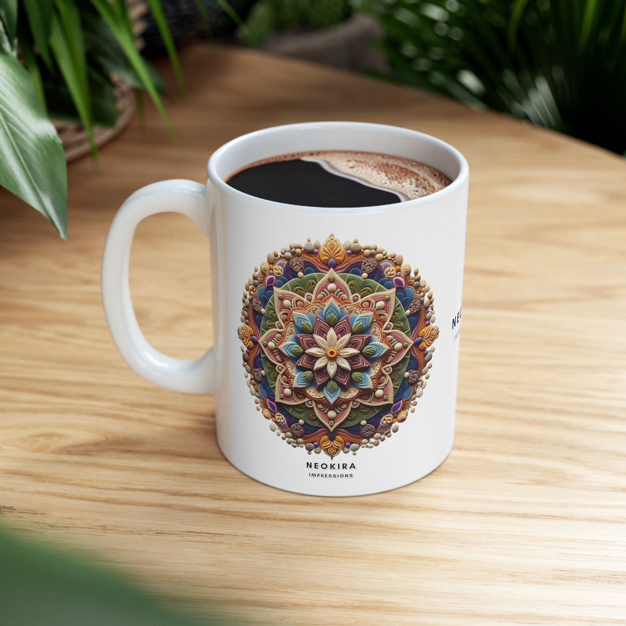 MANDALA Ceramic Mug 11oz 11oz Mug Printify 11oz  