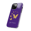 GOLDEN BUTTERFLIES Tough Phone Cases Phone Case Printify   