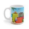 RELAX QUE SOLO ME VOY POR PAR DE DIAS Ceramic Mug 11oz 11oz Mug Printify   