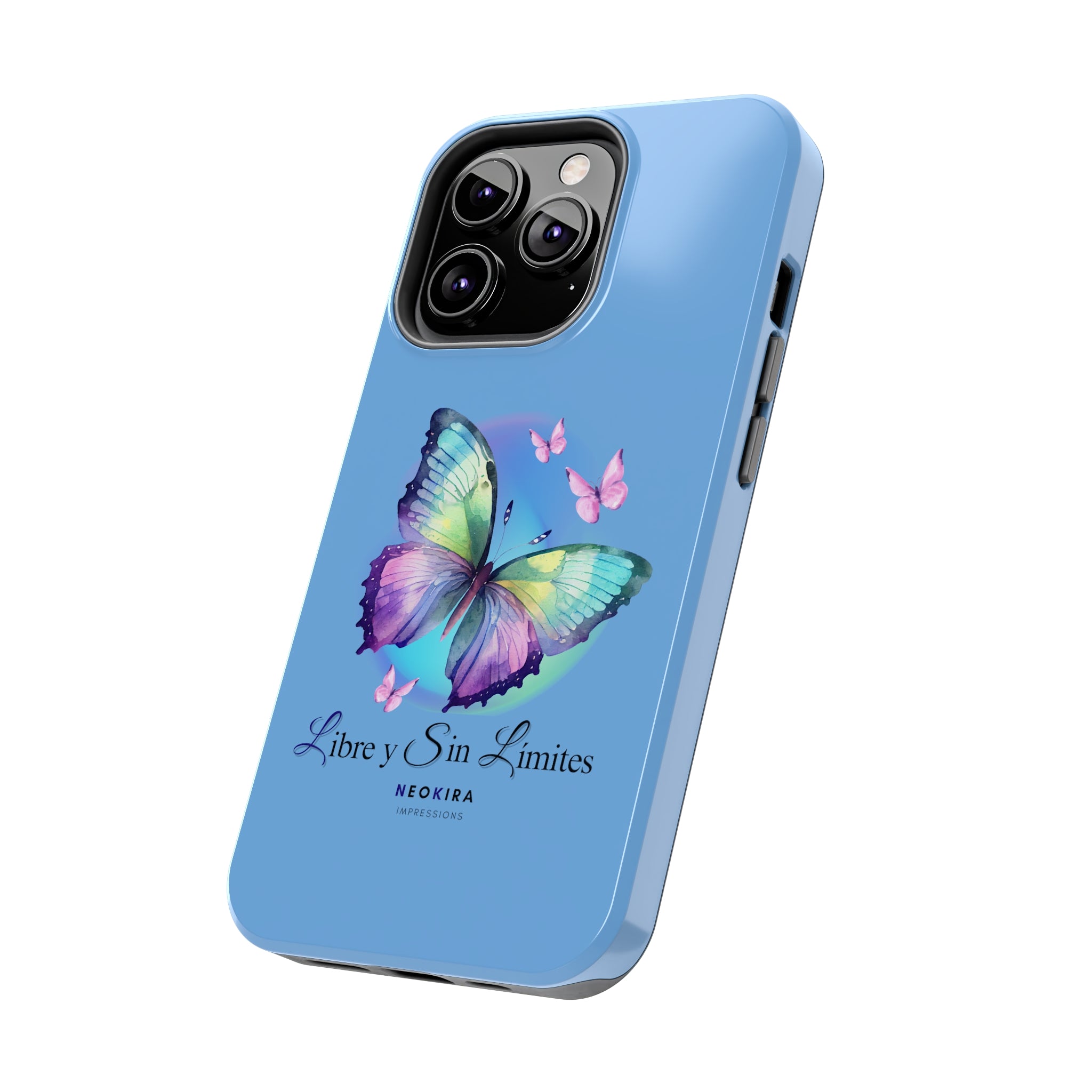 LIBRE Y SIN LIMITES (BLUE) Tough Phone Cases Phone Case Printify   