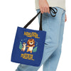 HAKUNAH MATATA BLUE Tote Bag Tote Bag Printify   