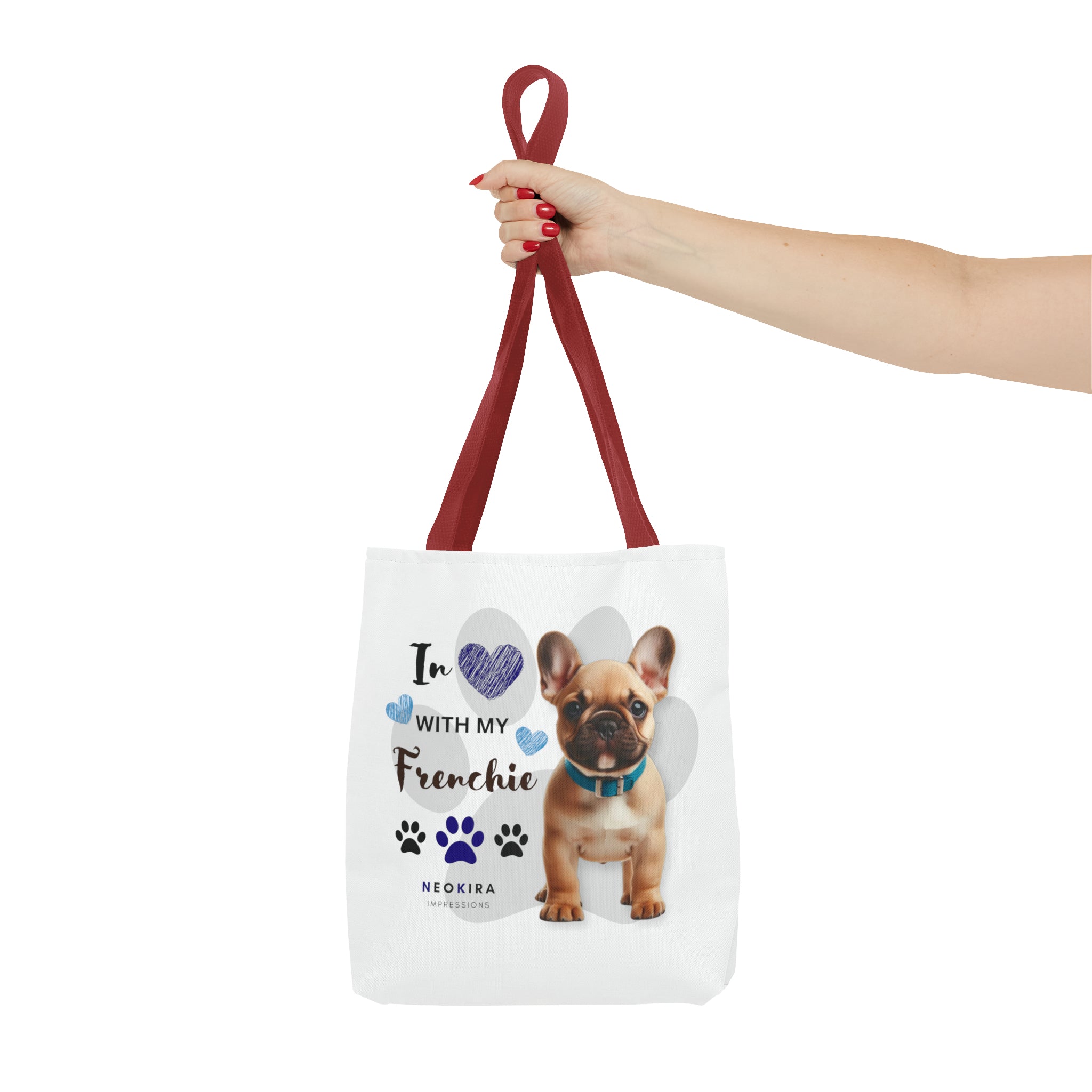 FRENCHIE Tote Bag Tote Bag Printify 13