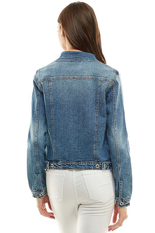 Ladies Casual Denim Jacket - NeoKira Unlimited