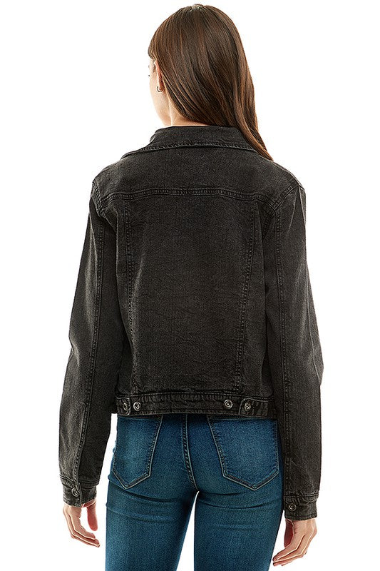 Ladies Casual Denim Jacket - NeoKira Unlimited