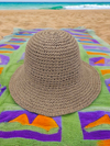 Collapsible Summer Bucket Hat Straw Hats Ellison and Young   