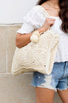 Straw Traveler Tote  Aili's Corner   