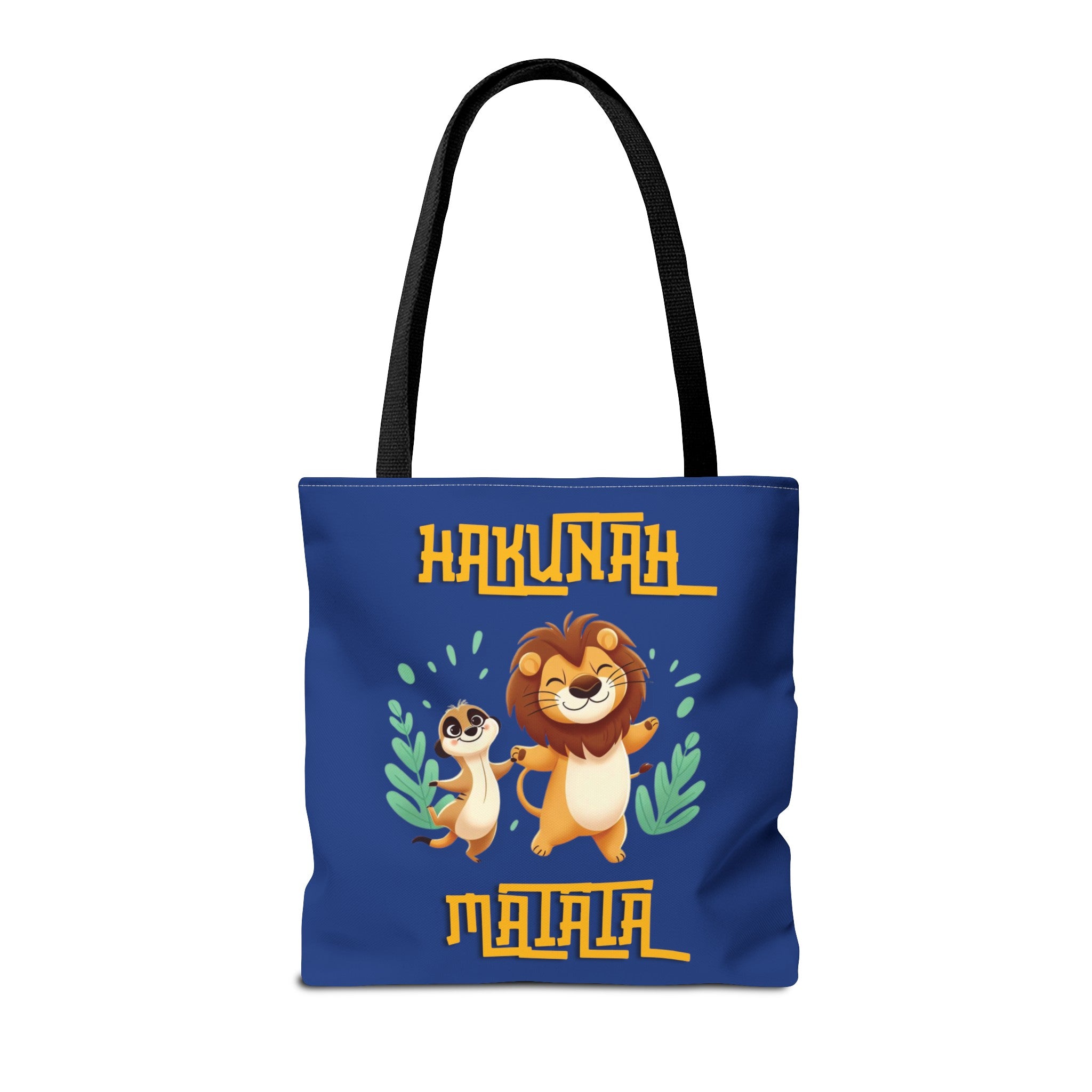 HAKUNAH MATATA BLUE Tote Bag Tote Bag Printify   