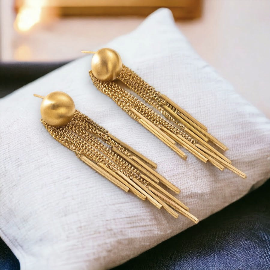 MAGDALENE Tassel Earrings NeoKira Unlimited   