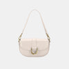 David Jones PU Leather Shoulder Bag Handbag Trendsi Ivory One Size 