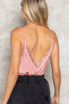 POL Adjustable Strap Lace Trim Cami Cami Trendsi   