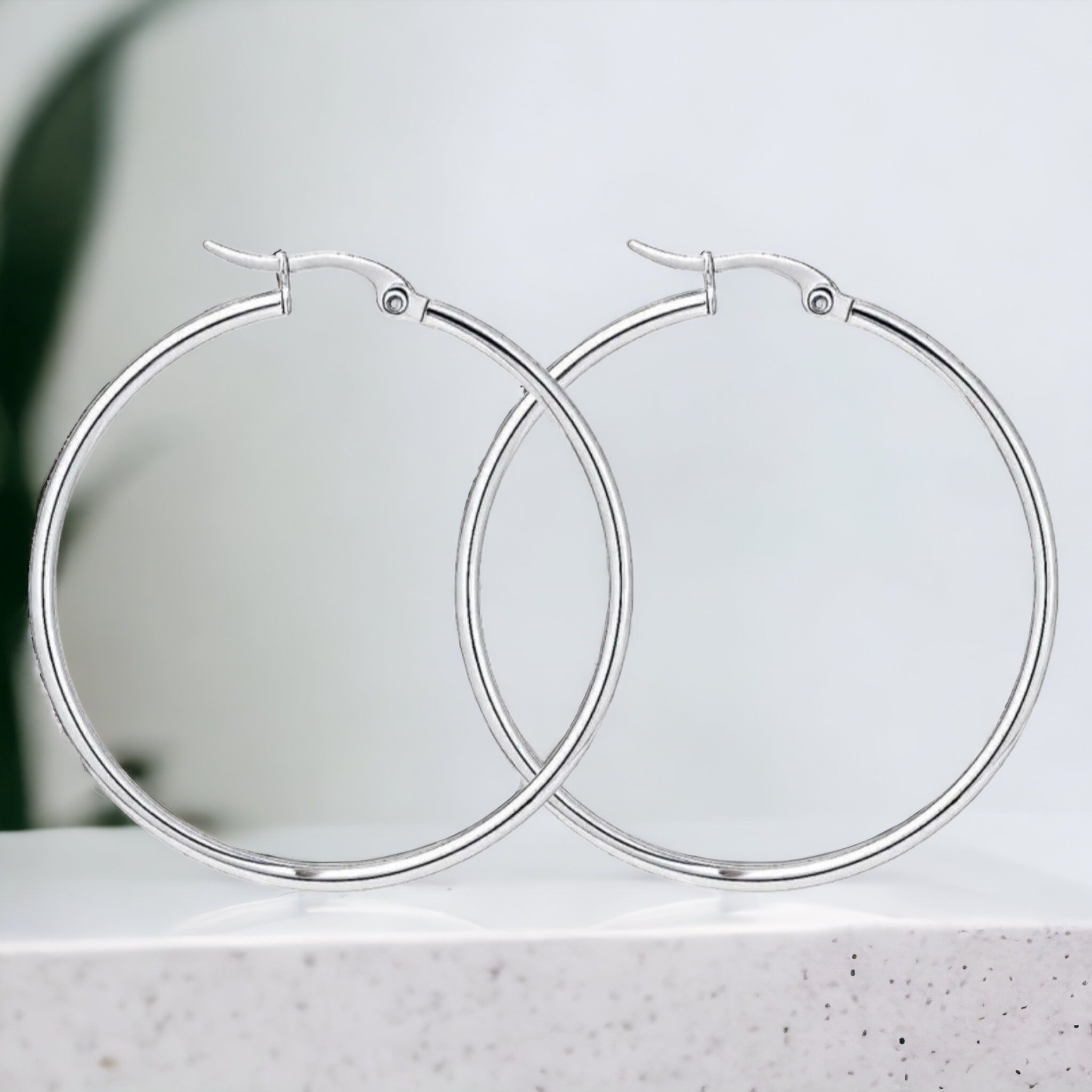 PLAIN AND SIMPLE Hoop Earrings NeoKira Unlimited   