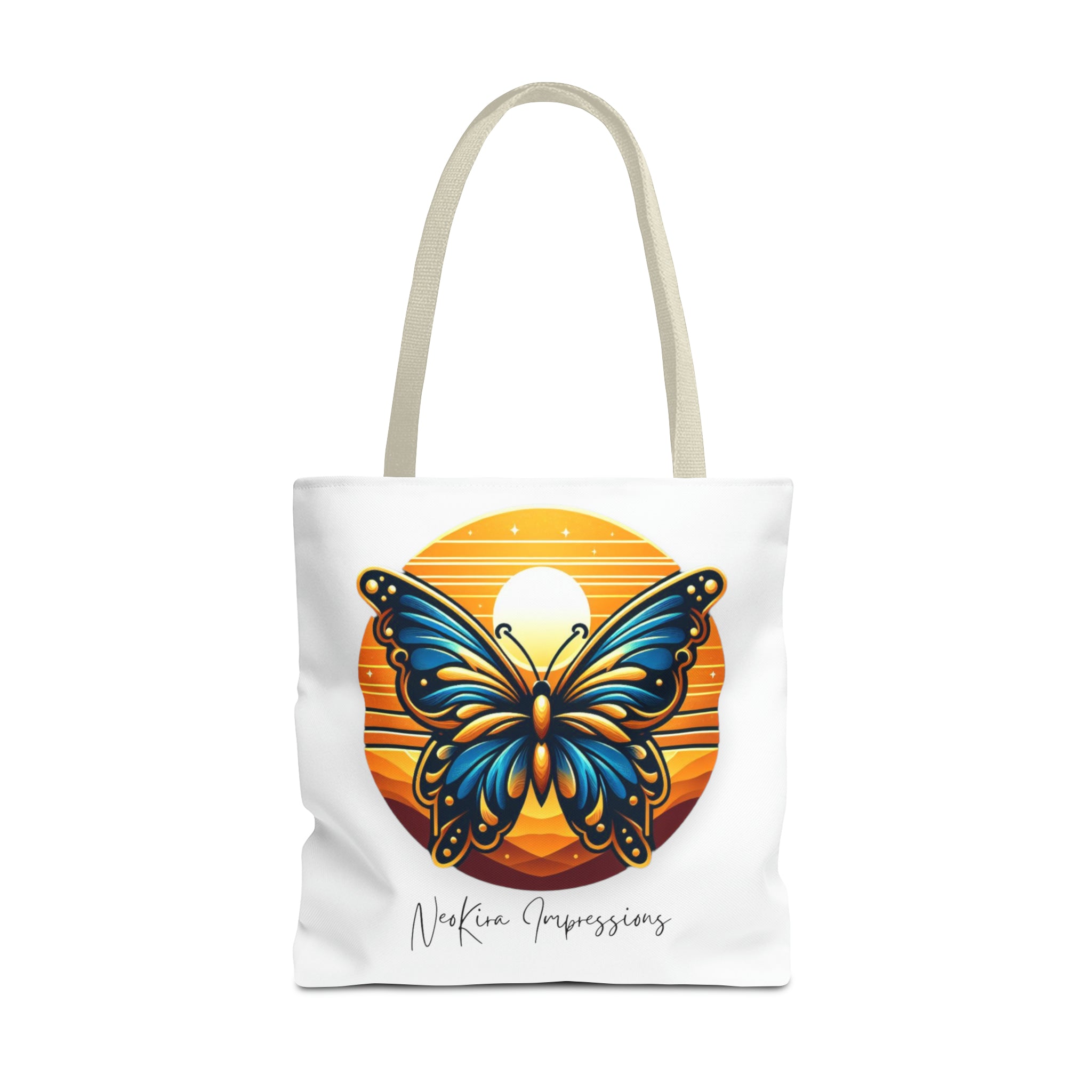 BUTTERFLY Tote Bag Tote Bag Printify 18