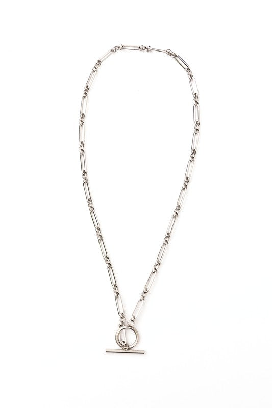 18K STAINLESS STEEL TOGGLE CHAIN NECKLACE - NeoKira Unlimited