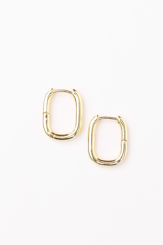 14K STAINLESS STEEL EVERYDAY HUGGIE EARRINGS - NeoKira Unlimited