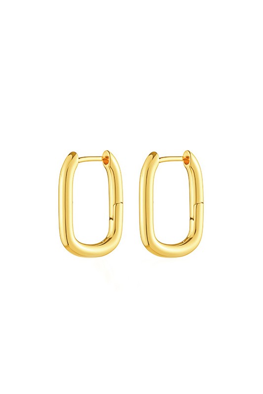 14K STAINLESS STEEL EVERYDAY HUGGIE EARRINGS - NeoKira Unlimited