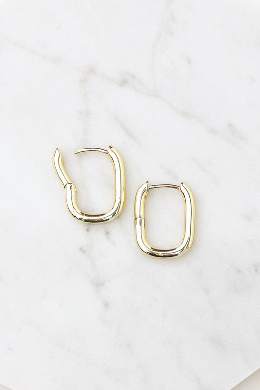 14K STAINLESS STEEL EVERYDAY HUGGIE EARRINGS - NeoKira Unlimited