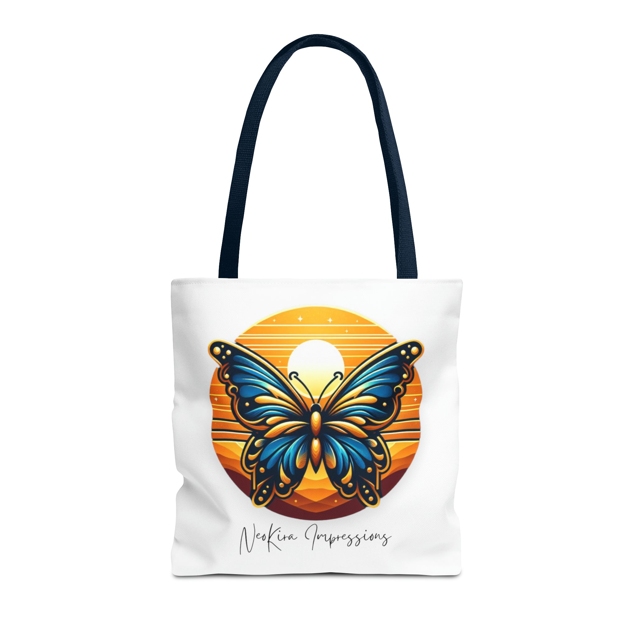 BUTTERFLY Tote Bag Tote Bag Printify 16