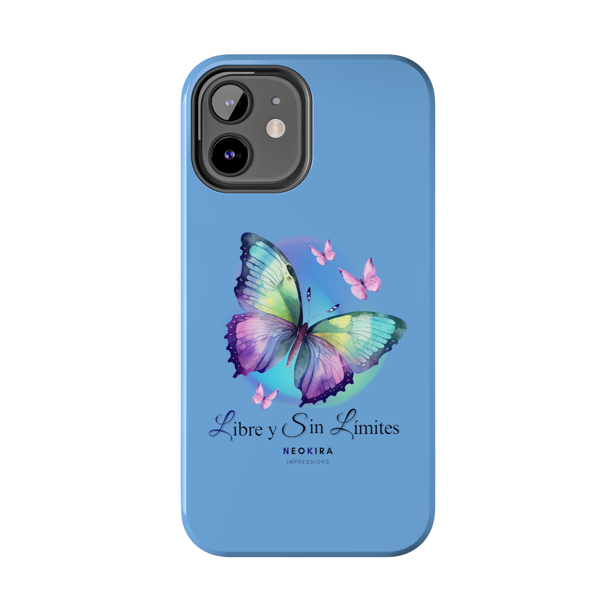 LIBRE Y SIN LIMITES (BLUE) Tough Phone Cases Phone Case Printify   