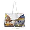 QUE COMIENCE LA AVENTURA Weekender Bag Tote Bag Printify   