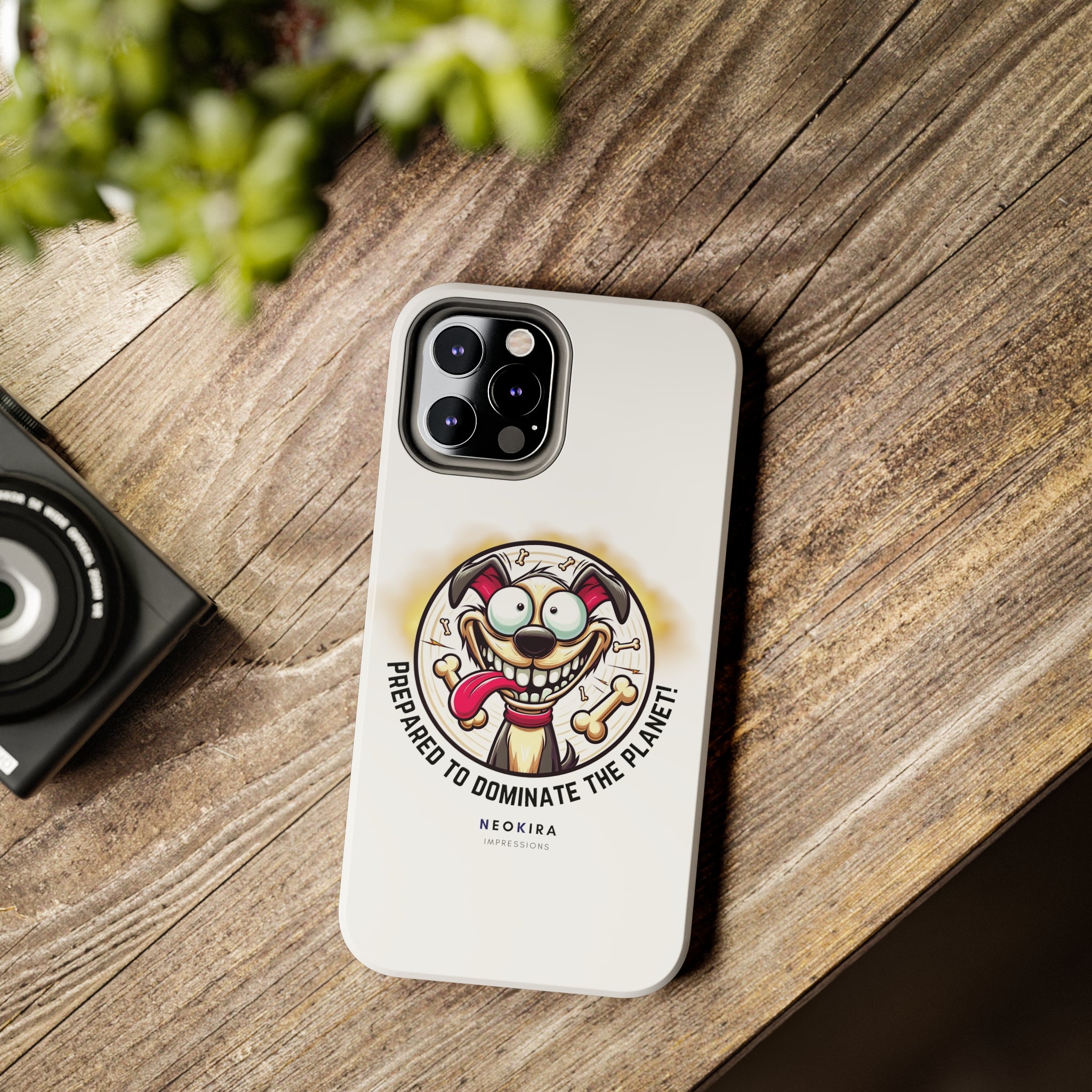 PREPARED TO DOMINATE THE PLANET Tough Phone Cases Phone Case Printify   