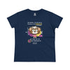 MI DIA EN EL TRABAJO FUE PERFECTO Women's Midweight Cotton Tee T-Shirt Printify Navy S 