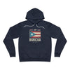 SOY BORICUA - DARK...Unisex Sponge Fleece Pullover Hoodie Hooded Sweater Printify Navy XS 