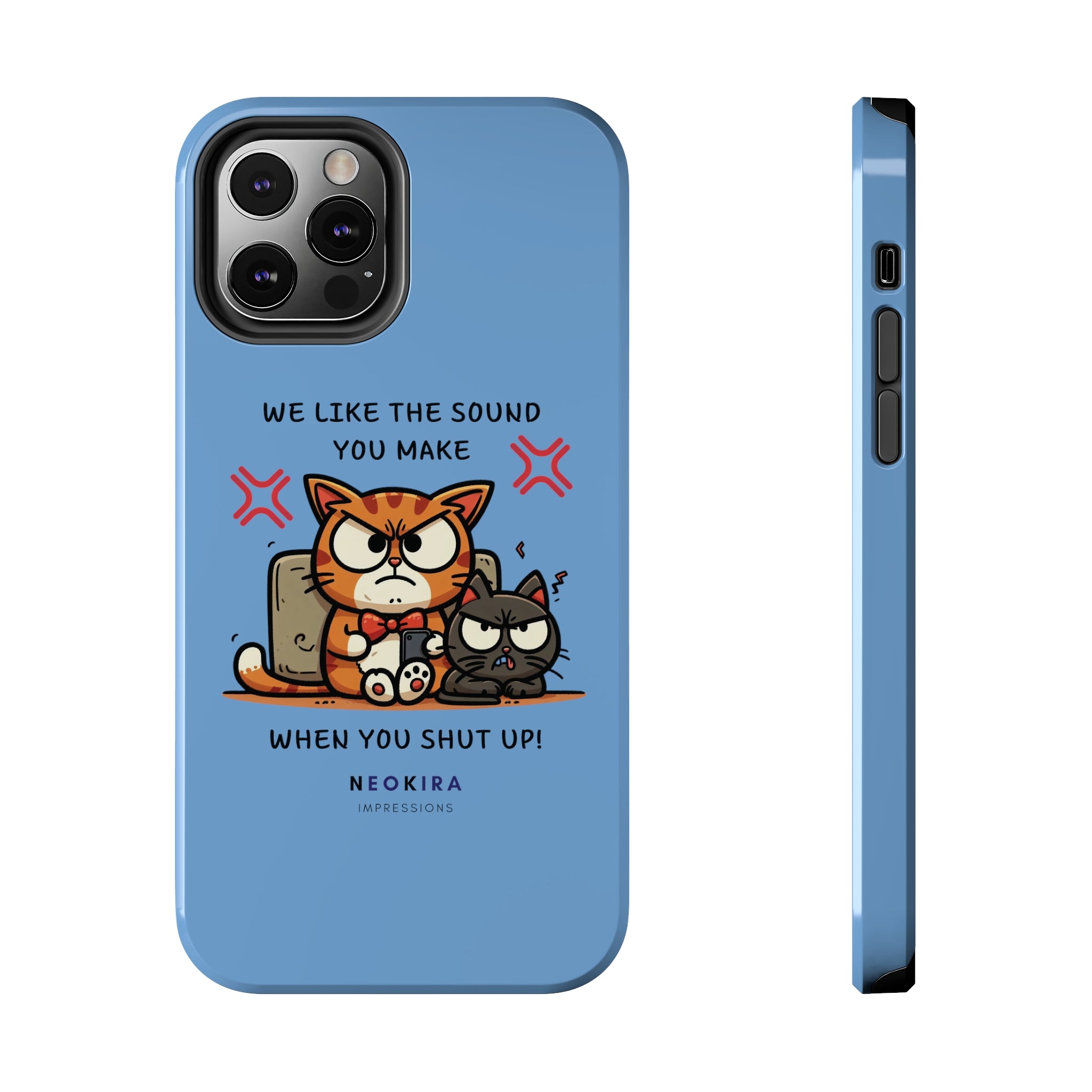 THE SOUND YOU MAKE (BLUE) Tough Phone Cases Phone Case Printify iPhone 12 Pro  