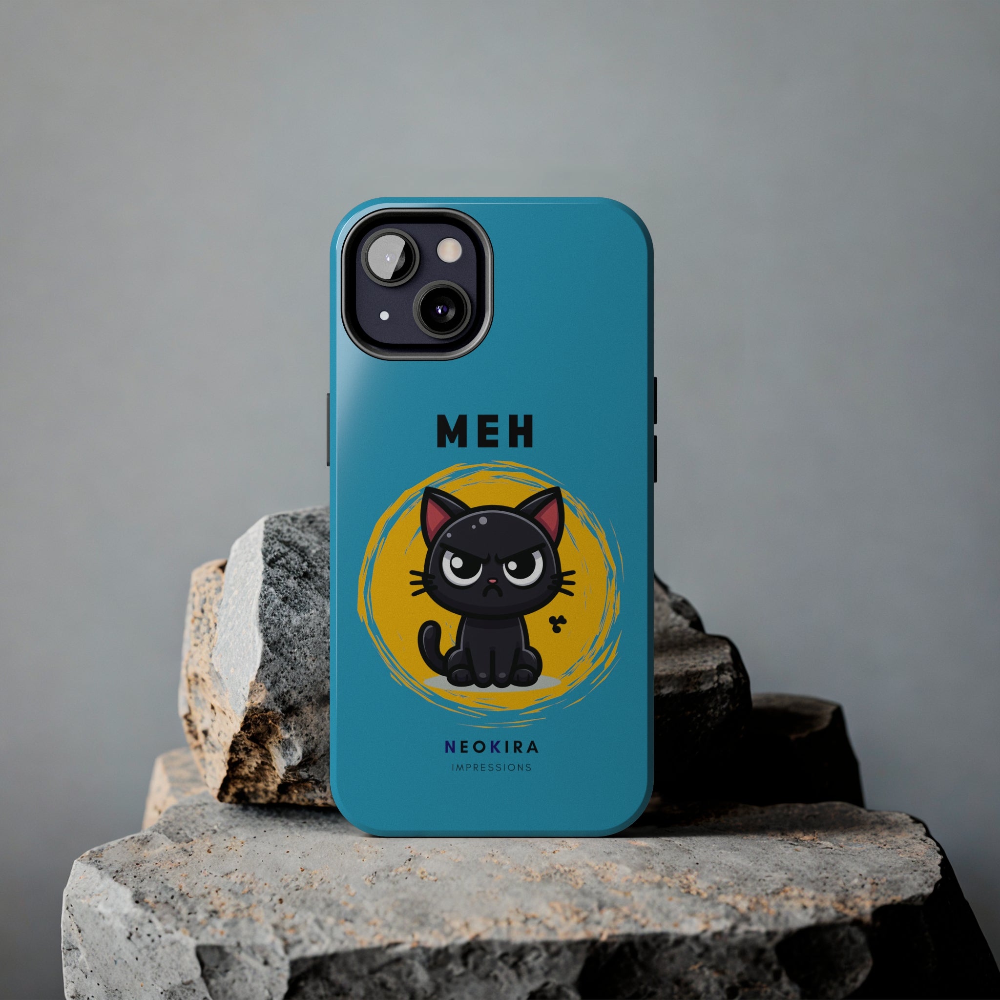 MEH (BLUE) Tough Phone Cases Phone Case Printify iPhone 13  