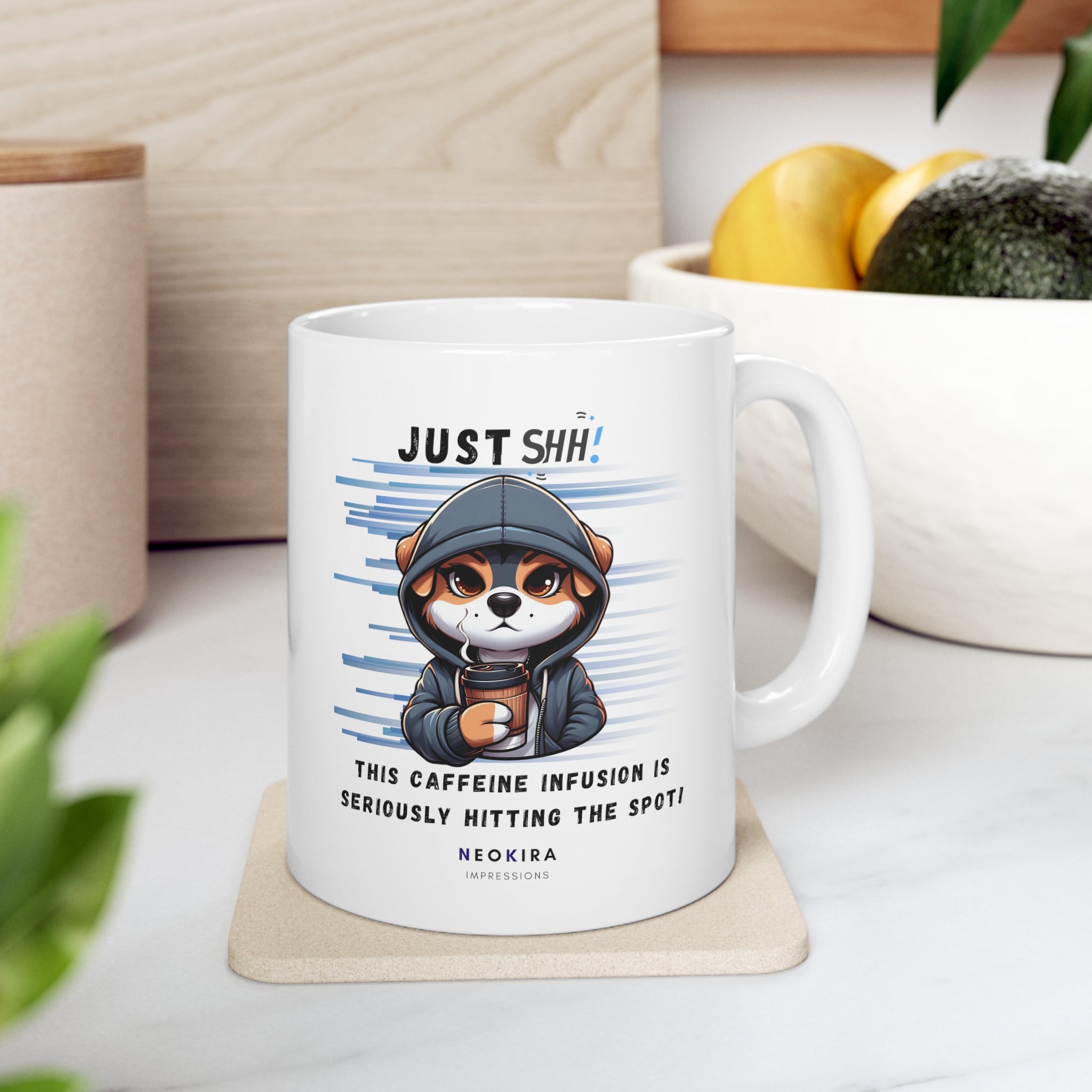 SHH Ceramic Mug 11oz 11oz Mug Printify 11oz  