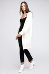 BiBi Twist Knitted Open Front Cardigan With Pockets Cardigan BiBi   