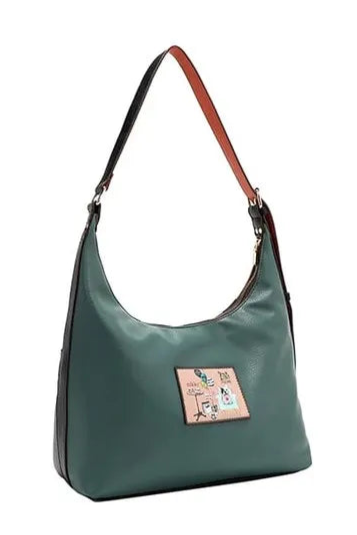 Nicole Lee USA Party King Shoulder Bag with 2 Accessory Front Pockets - NeoKira Unlimited