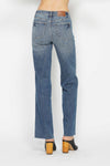 Judy Blue Full Size Tummy Control Straight Jeans Jeans Trendsi   