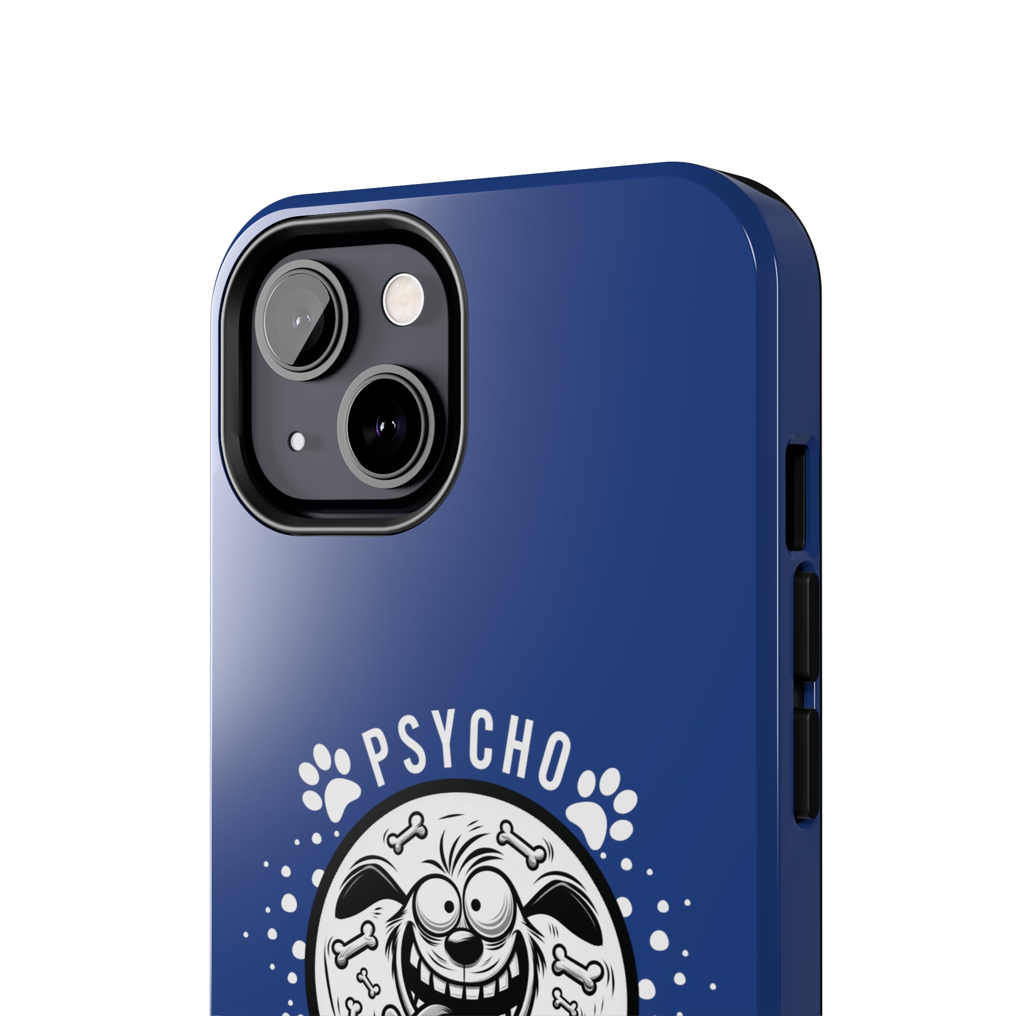 PSYCHO DOG (BLUE) Tough Phone Cases Phone Case Printify   