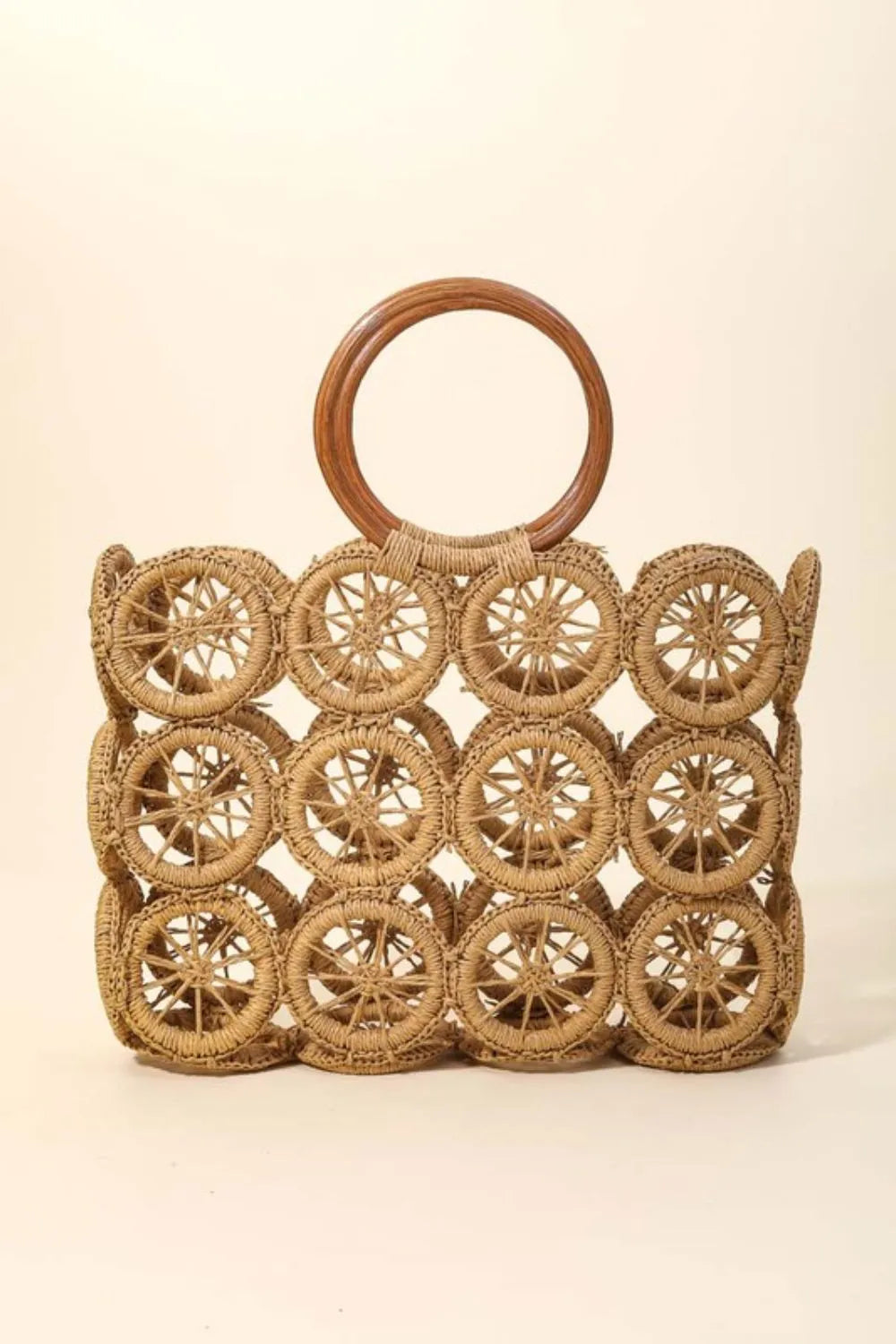Fame Intricate Braided Wheels Handbag - NeoKira Unlimited