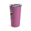 MI CORAZON SE QUEDA (PINK) Tumbler 20oz 20 oz Tumbler Printify   