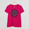 MANDALA Women's Midweight Cotton Tee - NeoKira Unlimited