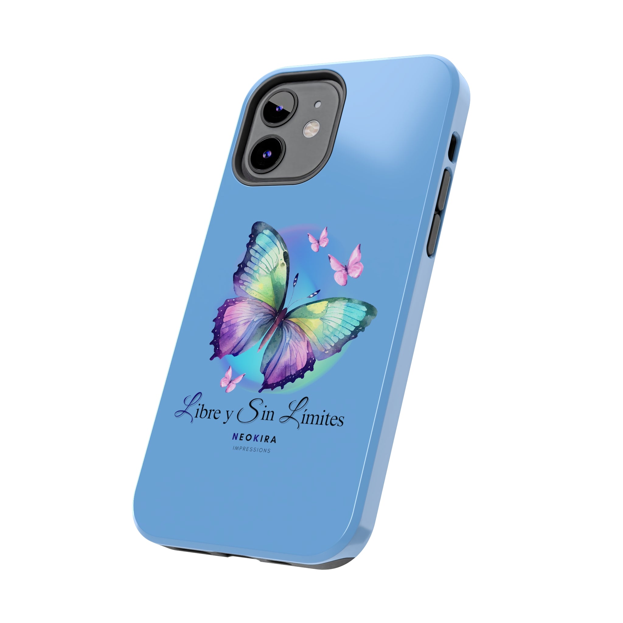 LIBRE Y SIN LIMITES (BLUE) Tough Phone Cases Phone Case Printify   