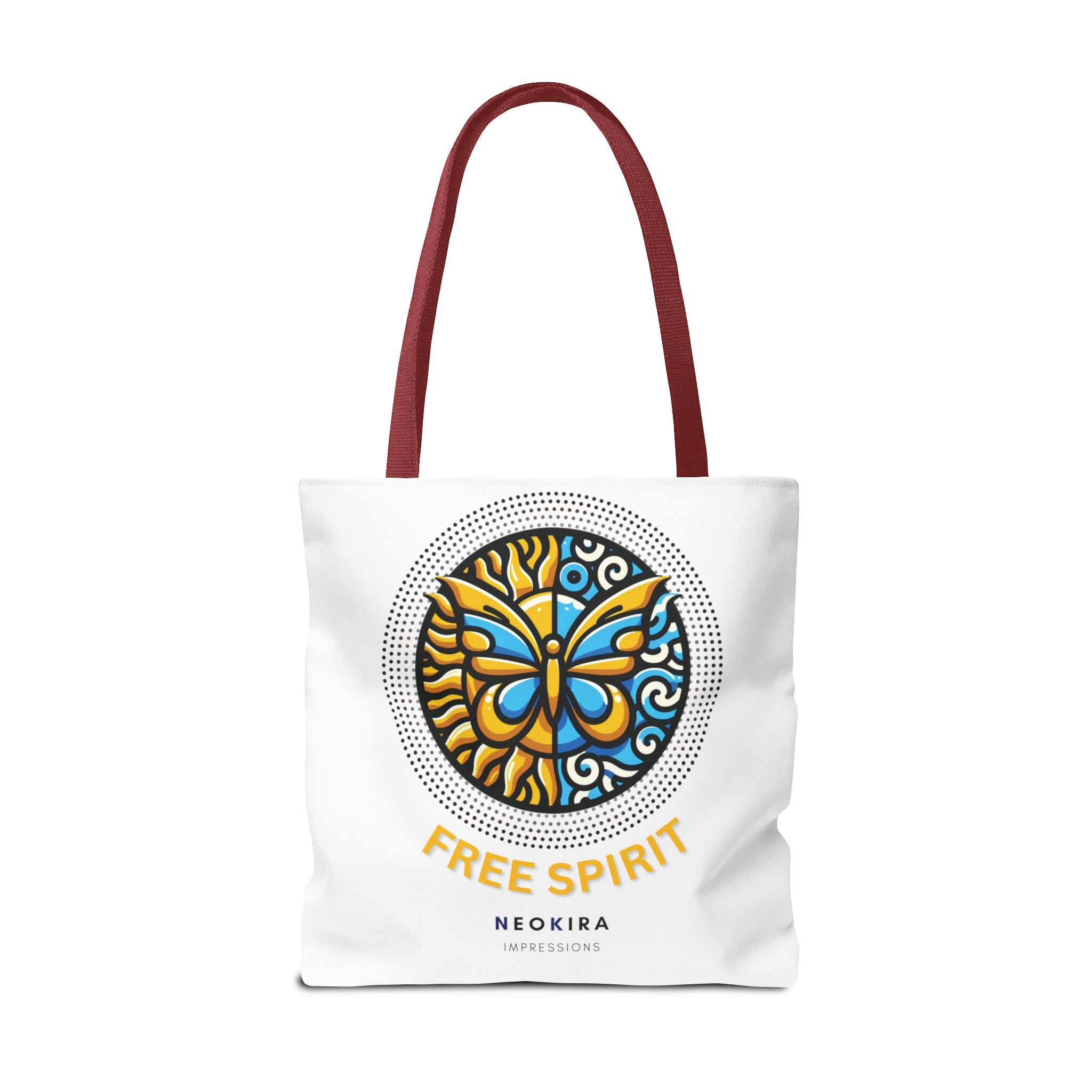 FREE SPIRIT Tote Bag Tote Bag Printify   