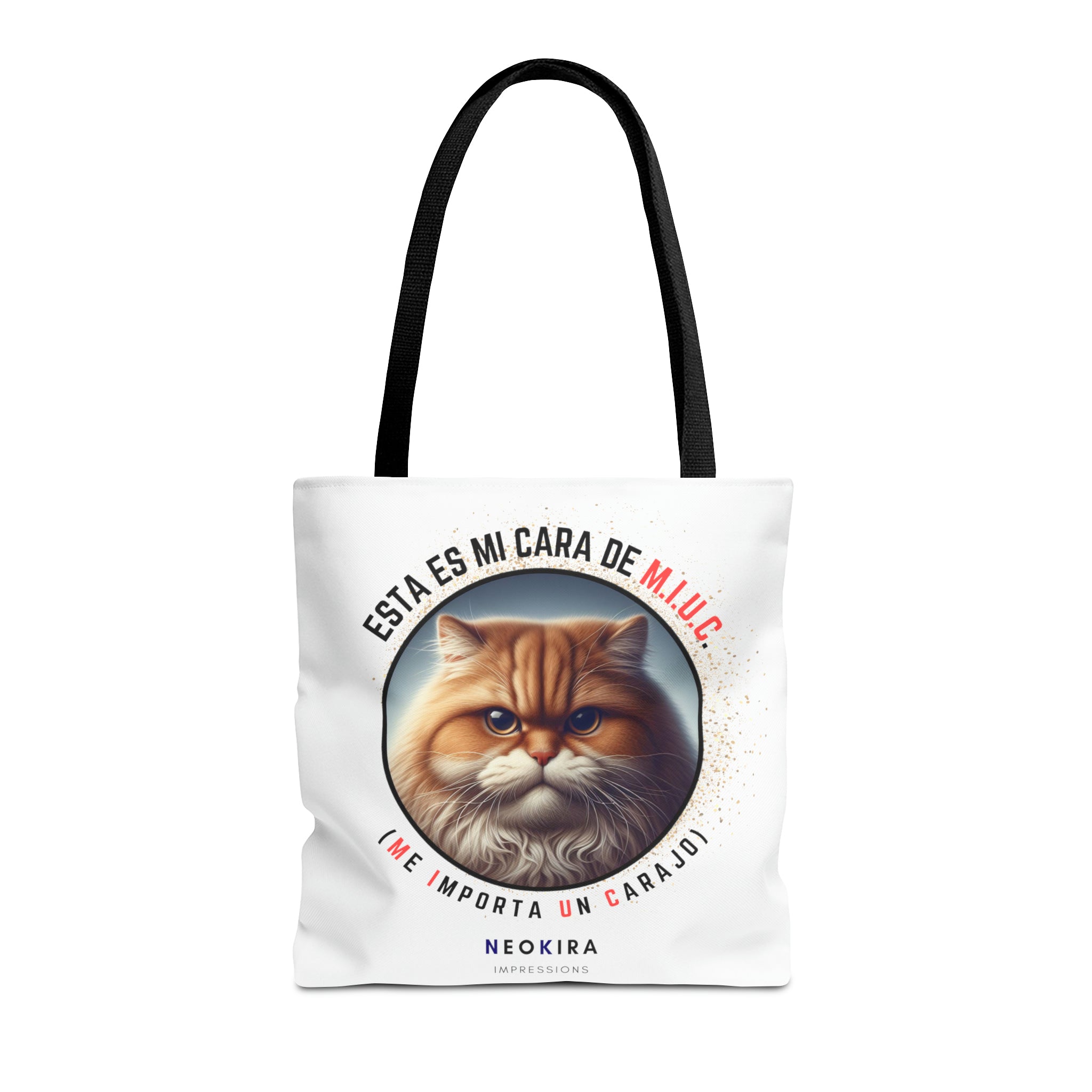 MIUC CAT Tote Bag Tote Bag Printify 16