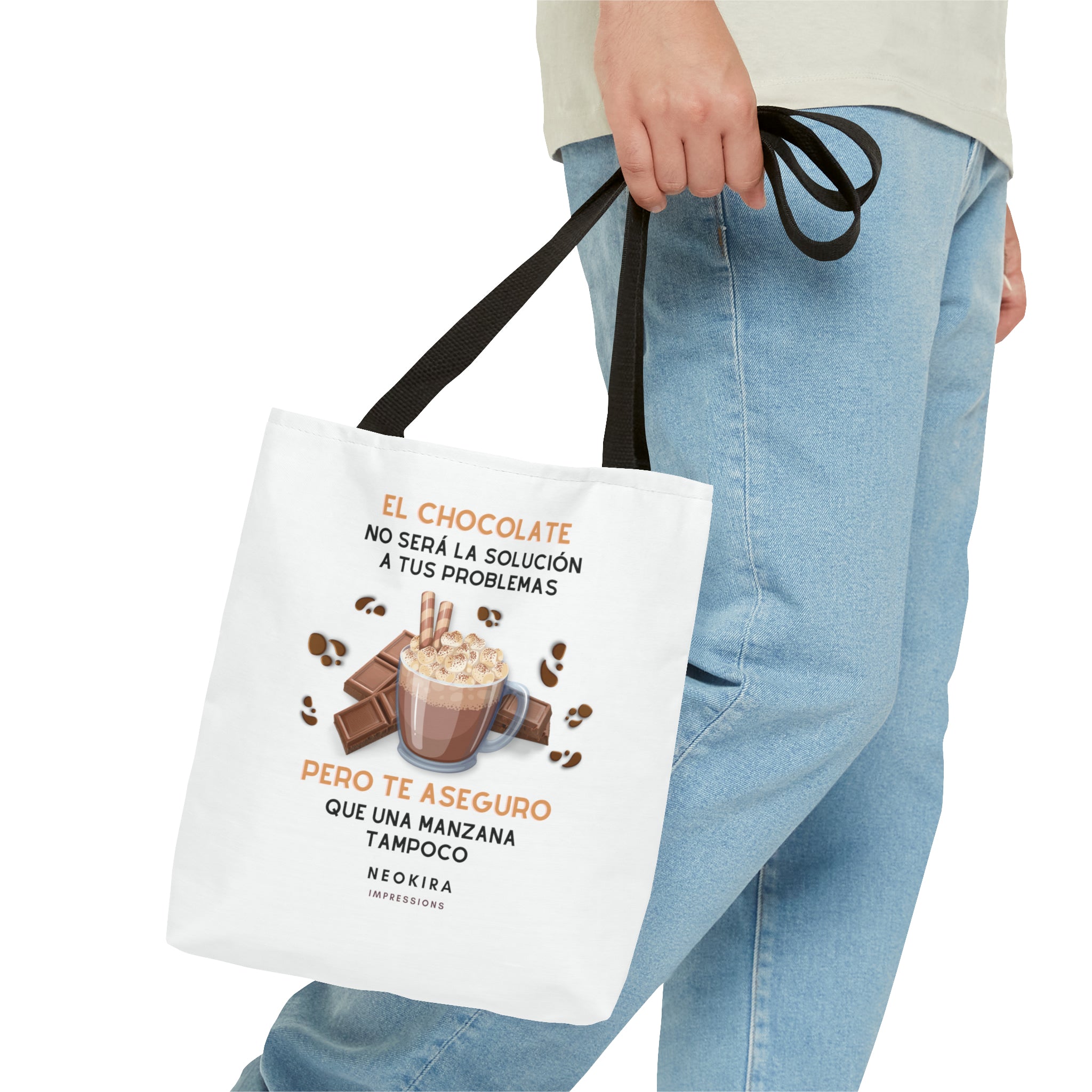 EL CHOCOLATE Tote Bag Tote Bag Printify   